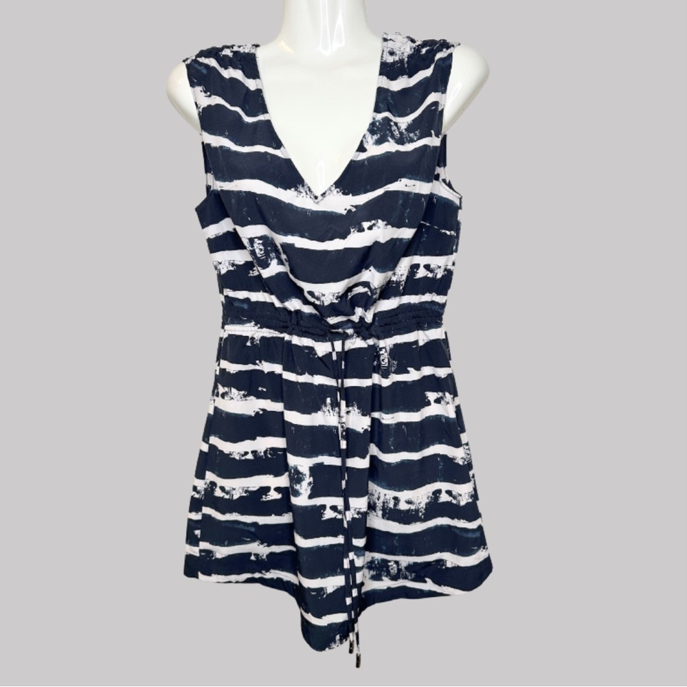 👛 DYNAMITE | Women’s Striped Short Sleeve Lightweight Mini Dress